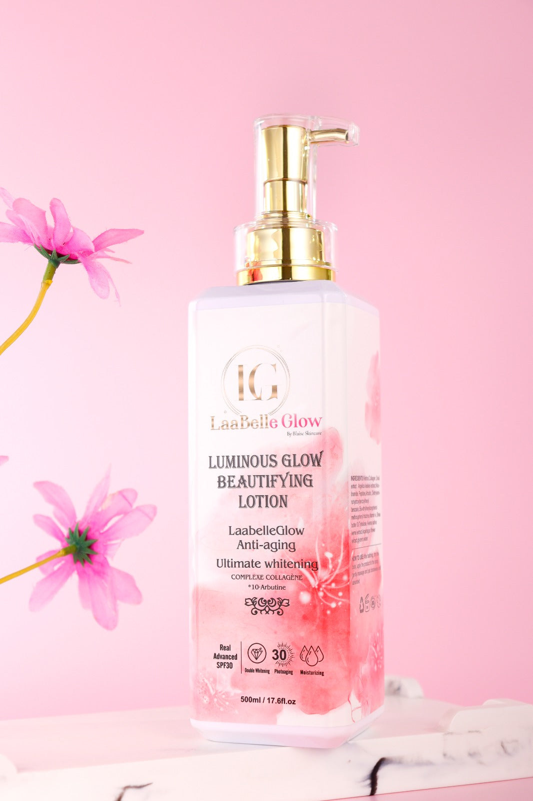 Luminous Glow beauty anti-aging body lotion