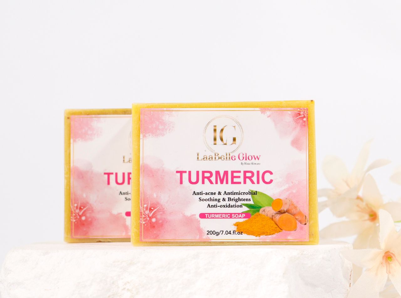 Turmeric face and body soap