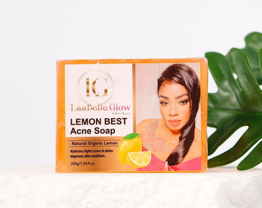 Lemon acne soap